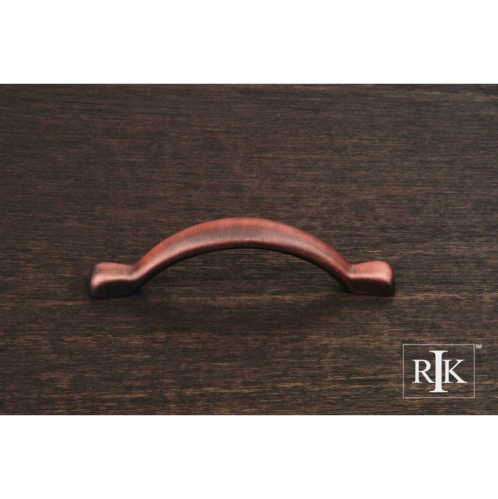 RK International - Smooth Decorative Bow Pull - Distressed Copper