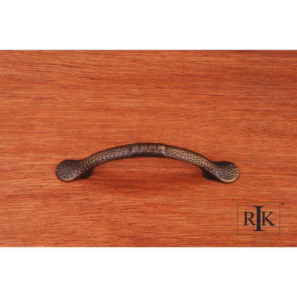 RK International - Slim Bow Pull with Divet Indents - Antique English