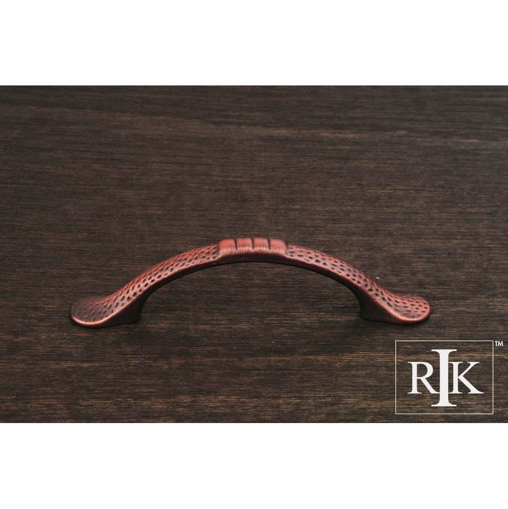 RK International - Slim Bow Pull with Divet Indents - Distressed Copper