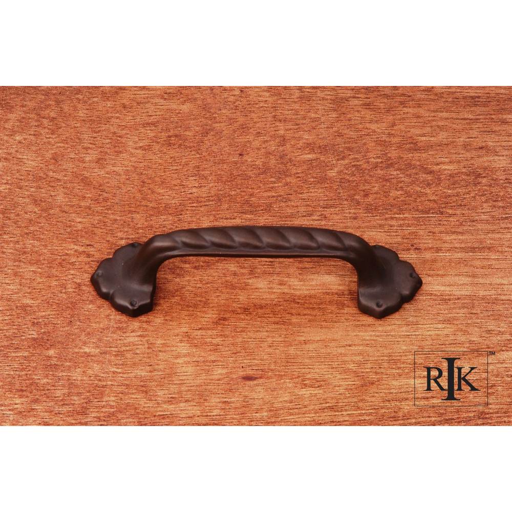 RK International - Big Rope Pull with Clover Ends - Oil Rubbed Bronze