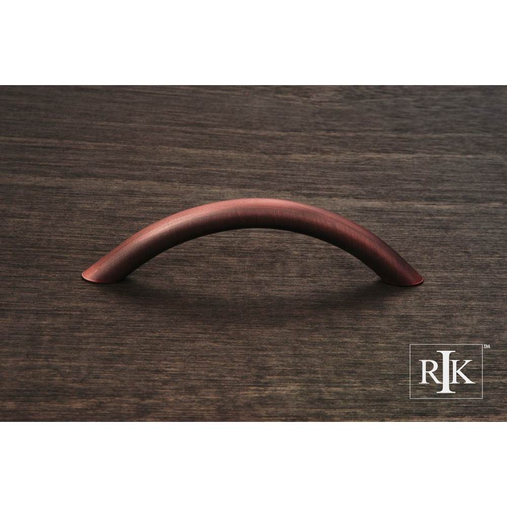RK International - 3 1/2'' c/c Half Moon Pull - Distressed Copper