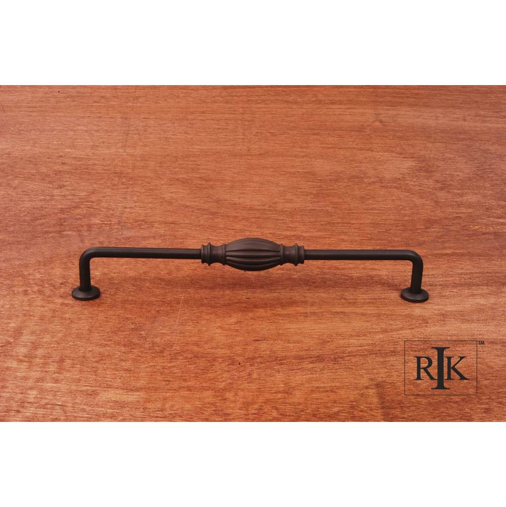 RK International - 8'' c/c Indian Drum Vertical Pull - Oil Rubbed Bronze