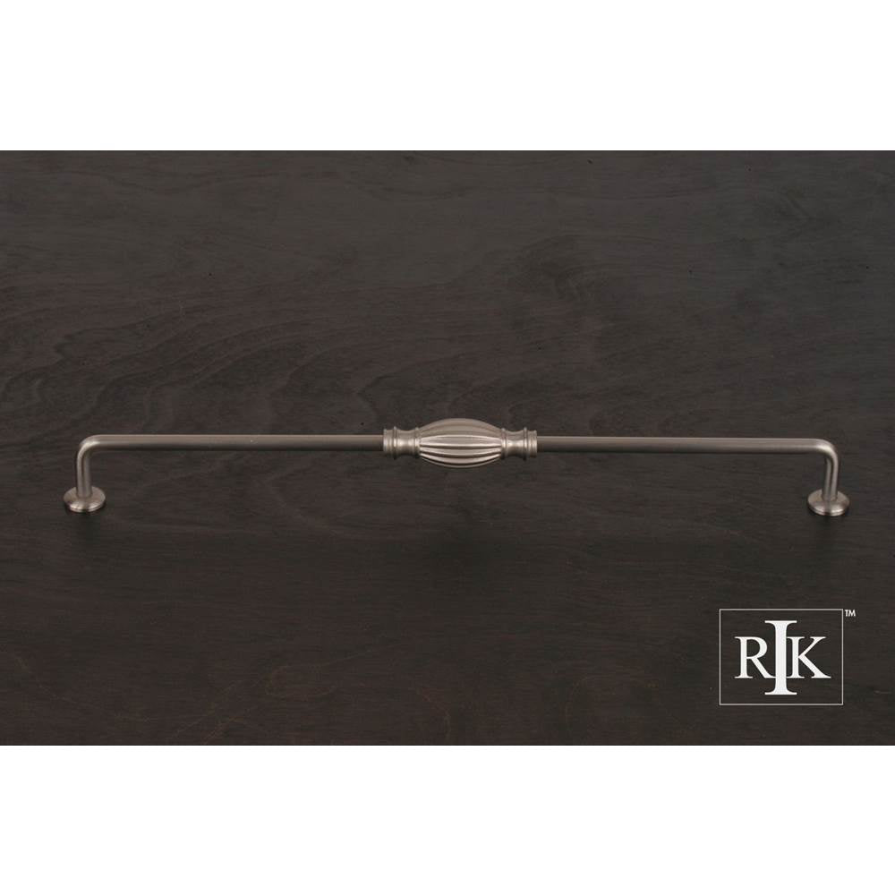 RK International - 12'' c/c Indian Drum Vertical Pull - Satin Nickel