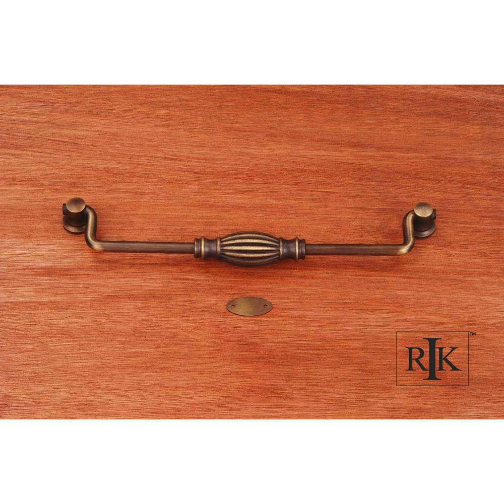 RK International - 8'' c/c Indian Drum Hanging Pull - Antique English