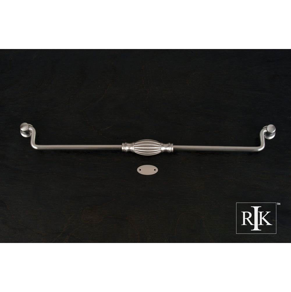 RK International - 12'' c/c Indian Drum Hanging Pull - Satin Nickel