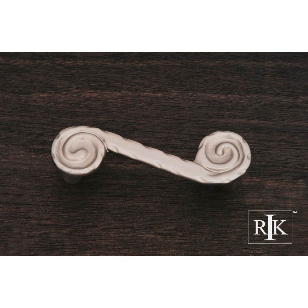 RK International - Waves at End Pull - Satin Nickel