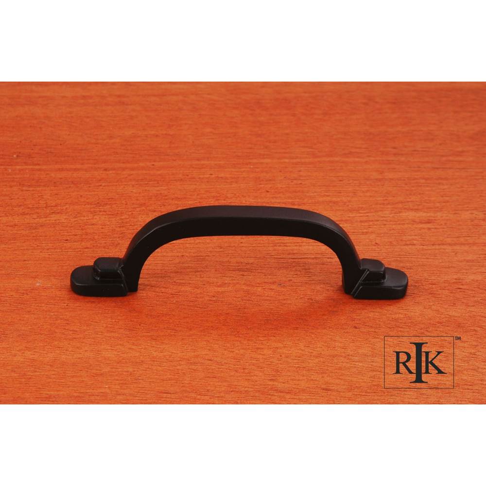 RK International - Two Step Foot Rectangular Pull - Black