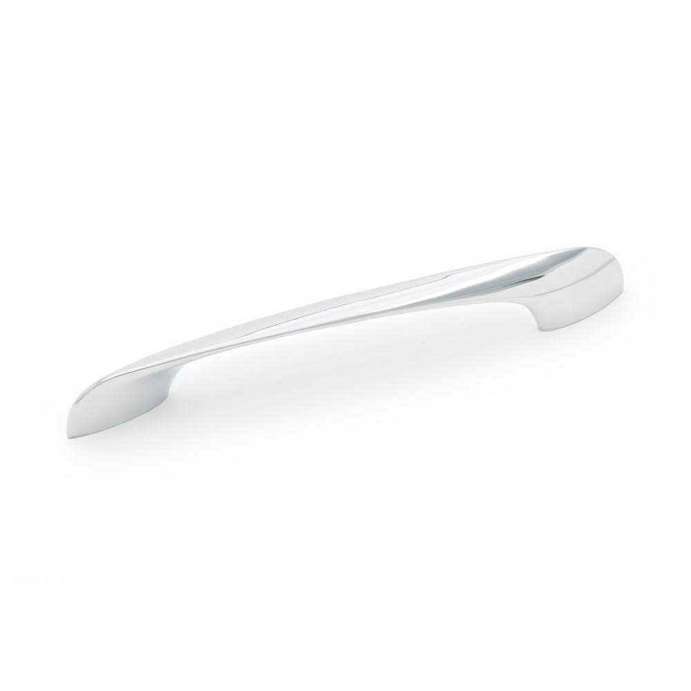 RK International - 128mm c/c Modern Pull - Polished Chrome