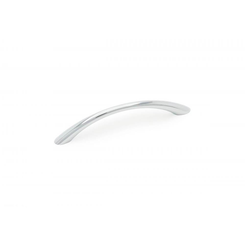 RK International - 96mm c/c Curved Pull - Polished Chrome