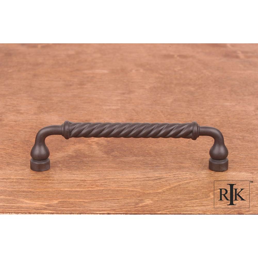 RK International - 5'' c/c Twisted Pull - Oil Rubbed Bronze