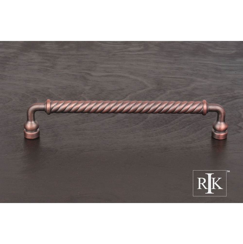 RK International - 8'' c/c Twisted Pull - Distressed Copper