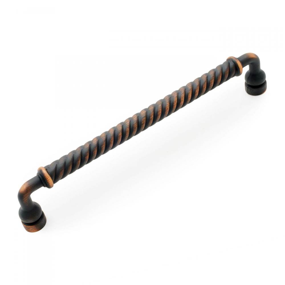 RK International - 8'' c/c Twisted Pull - Valencia Bronze