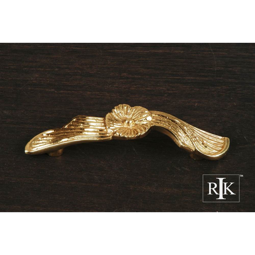 RK International - Daisy Pull - Polished Brass