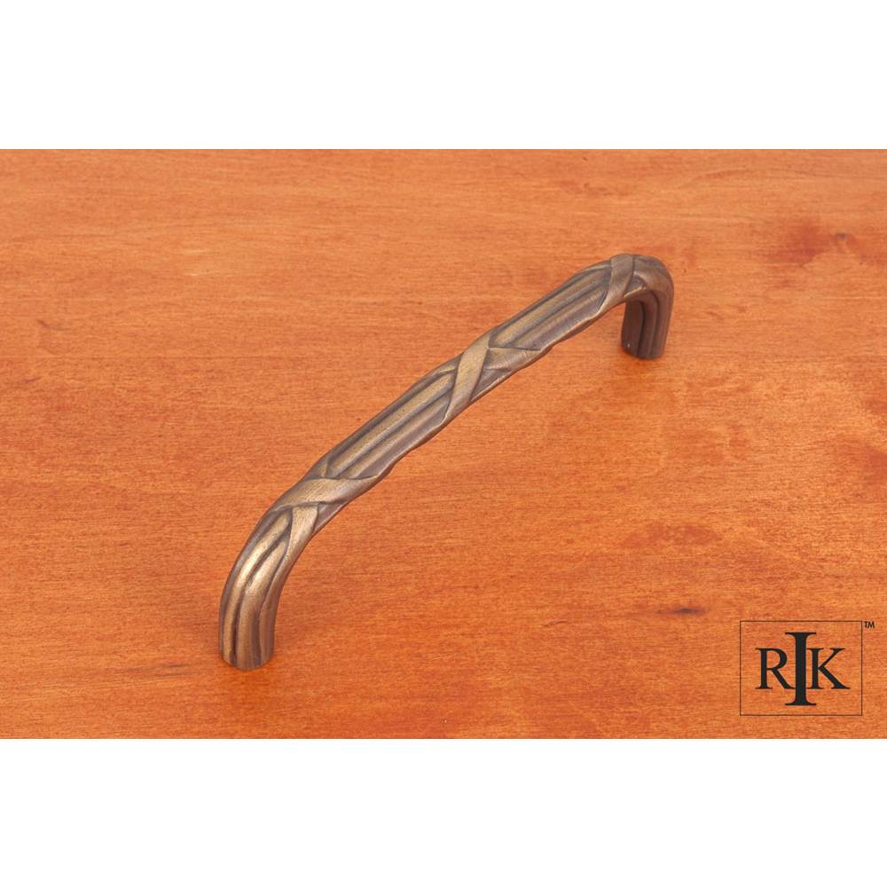 RK International - 5'' c/c Lines and Crosses Pull - Antique English