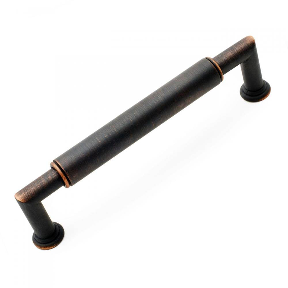 RK International - 5'' c/c Cylinder Middle Pull - Valencia Bronze
