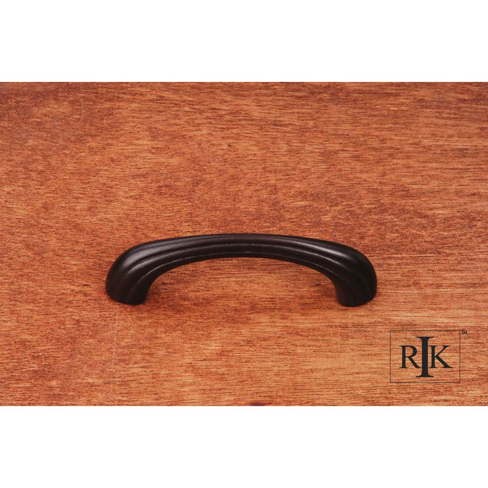 RK International - Contoured Lines Bow Pull - Oil Rubbed Bronze