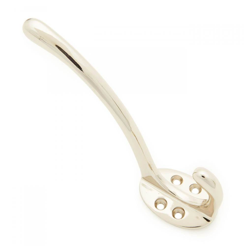 RK International - Oval Base Coat and Hat Hook - Polished Nickel