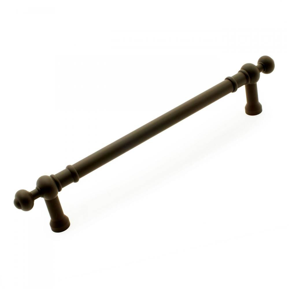 RK International - 12'' c/c Plain Appliance Pull with Decorative Ends - Oil Rubbed Bronze