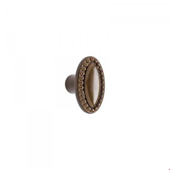 Rocky Mountain Hardware - Cabinet Hardware, Maddox Cabinet Knob, oval, large