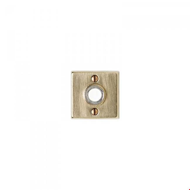 Rocky Mountain Hardware - Square Metro Escutcheon Door Bell Button