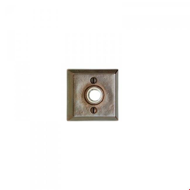 Rocky Mountain Hardware - Square Escutcheon Door Bell Button