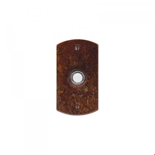 Rocky Mountain Hardware - Curved Escutcheon Door Bell Button