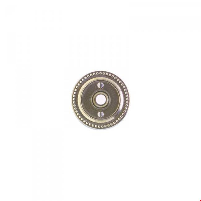 Rocky Mountain Hardware - Round Maddox Escutcheon Door Bell Button