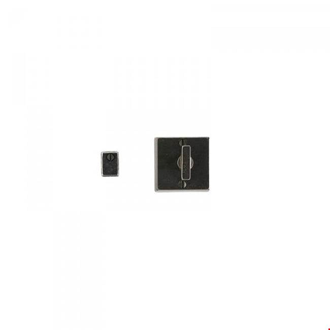 Rocky Mountain Hardware - Square Metro Escutcheon Privacy Mortise Bolt Set
