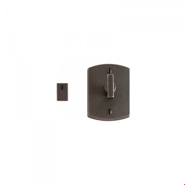 Rocky Mountain Hardware - Convex Escutcheon Privacy Mortise Bolt Set