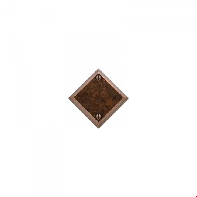 Rocky Mountain Hardware - Diamond Escutcheon Privacy Mortise Bolt Set