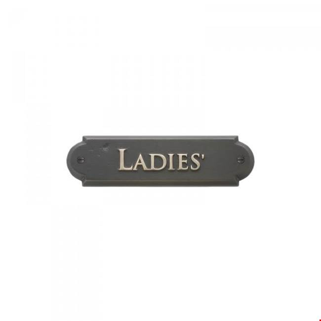 Rocky Mountain Hardware - Home Accessory Nameplate, ''Ladies''