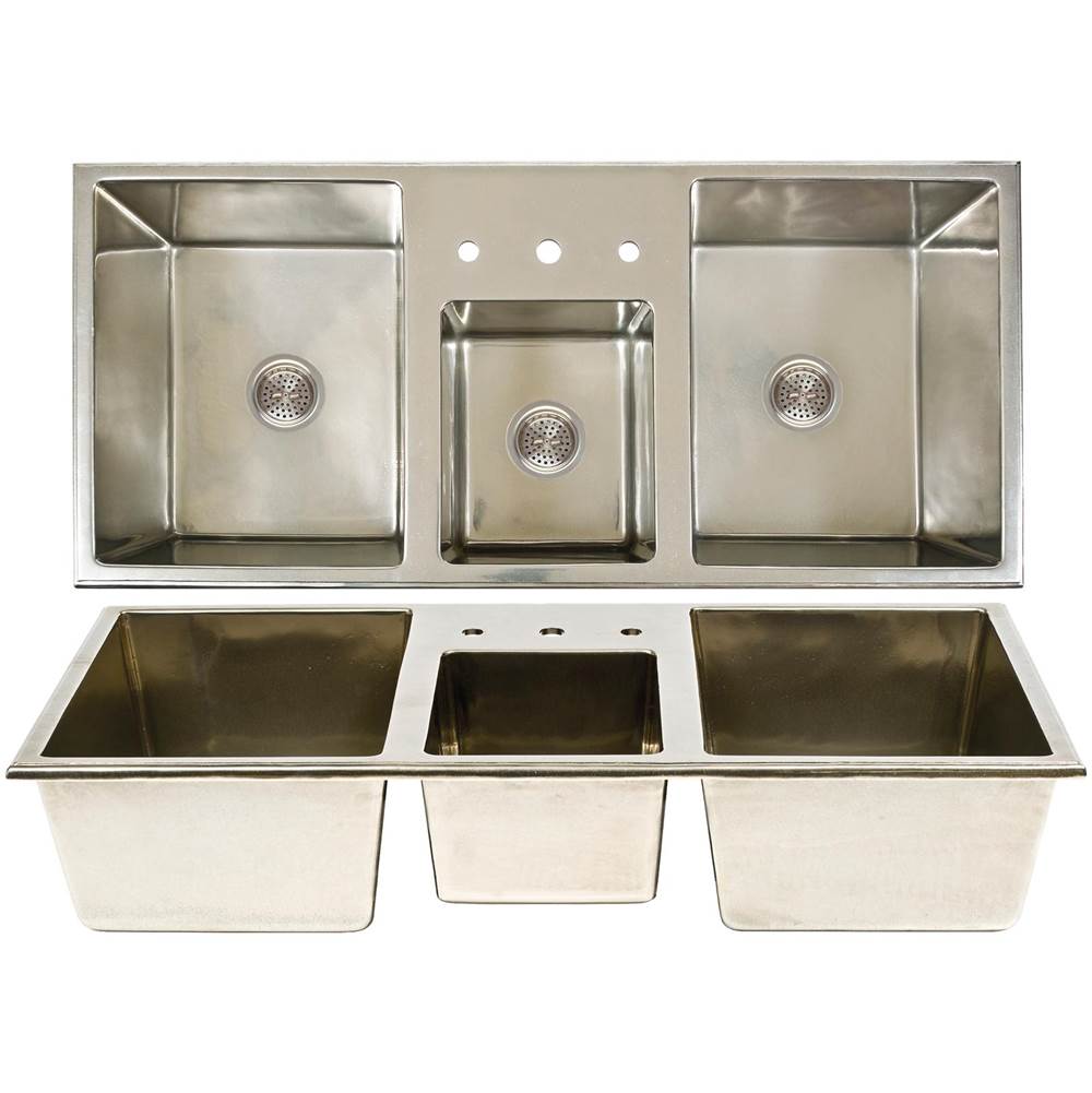 Rocky Mountain Hardware - Plumbing Sink, Cove-Lago Combo, SR or UC, TPL bowl