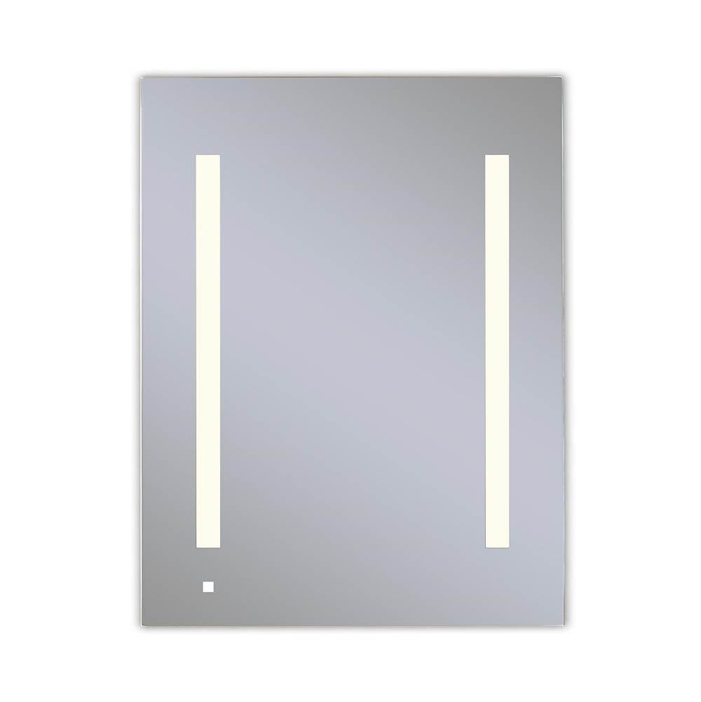 Robern - AiO Lighted Cabinet, 24'' x 30'' x 4'', LUM Lighting, 2700K Temperature (Warm Light), Dimmable, Electrical Outlet, USB Charging Ports, Right Hinge