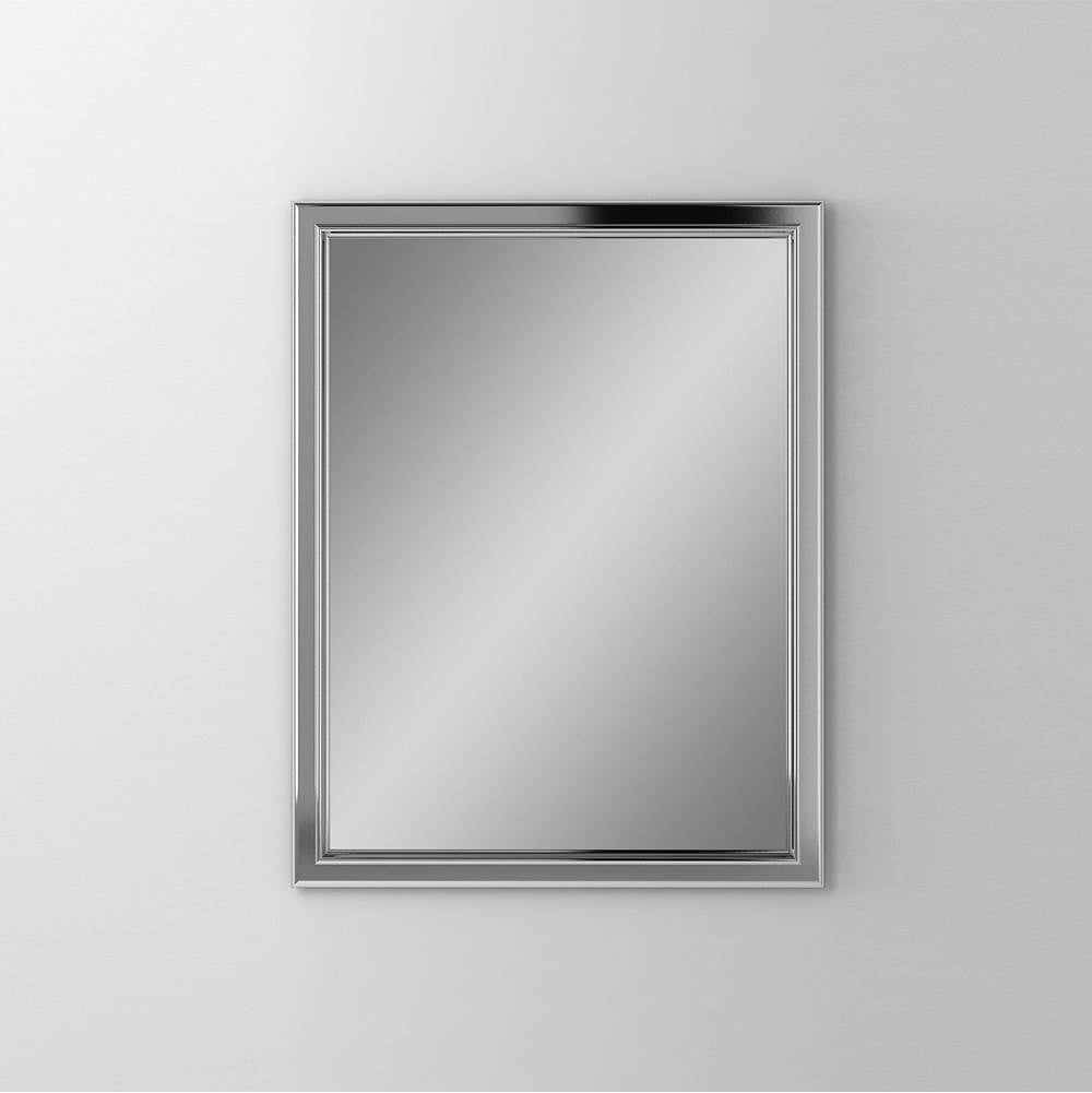 Robern - Main Line Mirror, 24'' x 30'' x 1-5/8'', Bryn Mawr Frame, Chrome - Chrome