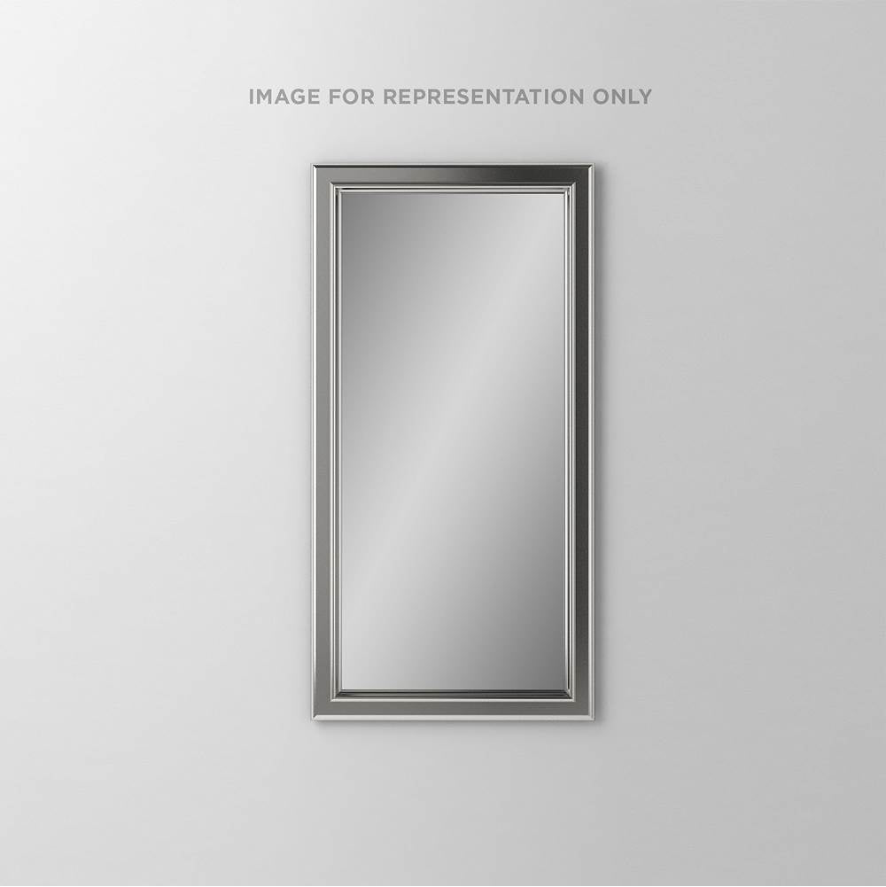 Robern - Main Line Mirror, 24'' x 40'' x 1-5/8'', Bryn Mawr Frame, Polished Nickel - Polished Nickel