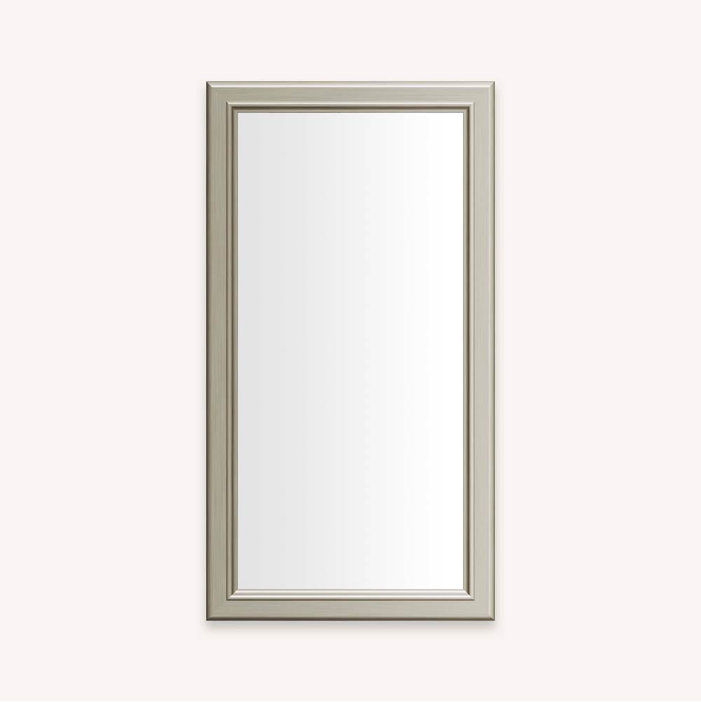 Robern - DC FRAMED WALL MIRROR, BM, 16X30, NICKEL - Nickel