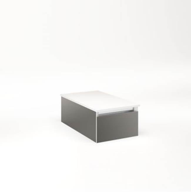 Robern - Cartesian, 12X7.5X21,Tgm,Full, Snl - Tinted Gray Mirror