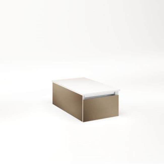 Robern - Cartesian, 12X7.5X21,Sat Brnz,Full, Snl - Satin Bronze