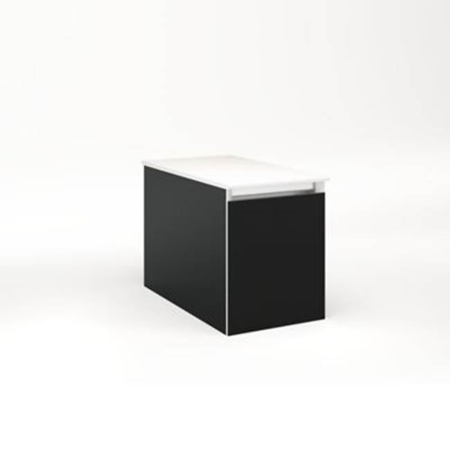 Robern - Cartesian, 12X15X21,Mat Blk,Full, Snl - Matte Black