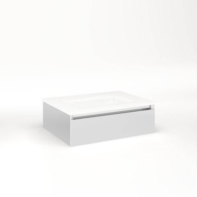 Robern - CARTESIAN, 24X7.5X18, SAT WHT, FIX - Satin White