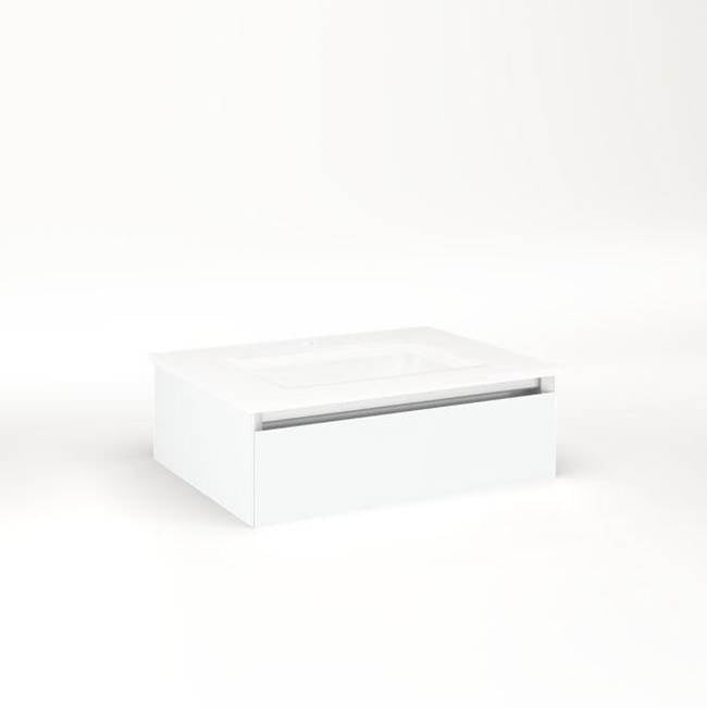 Robern - CARTESIAN, 24X7.5X18, MAT WHT, FIX - Matte White