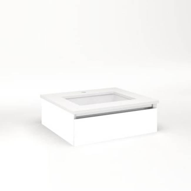 Robern - Cartesian, 24X7.5X21,White,Tip, Snl - White