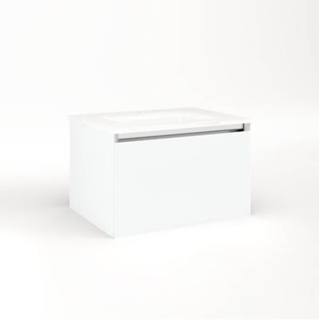 Robern - Cartesian, 24X15X18,Mat Wht,Full, Snl - Matte White