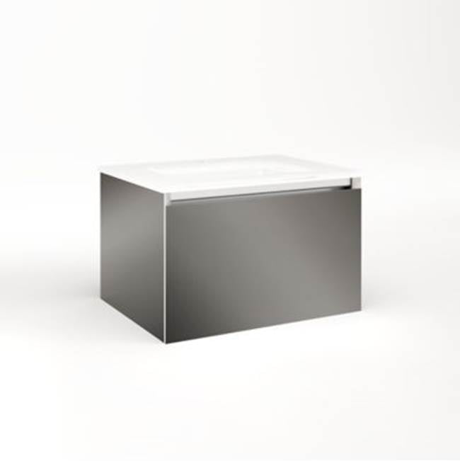Robern - Cartesian, 24X15X18,Tgm,Plumb, Snl - Tinted Gray Mirror