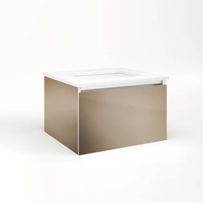 Robern - Cartesian, 24X15X21,Sat Brnz,Plumb, Snl - Satin Bronze