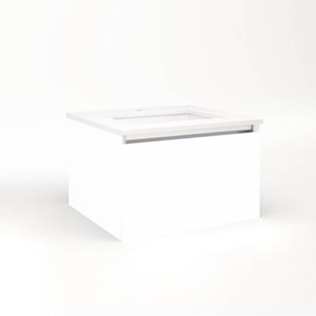 Robern - Cartesian, 24X15X21,White,Plumb, Snl - White