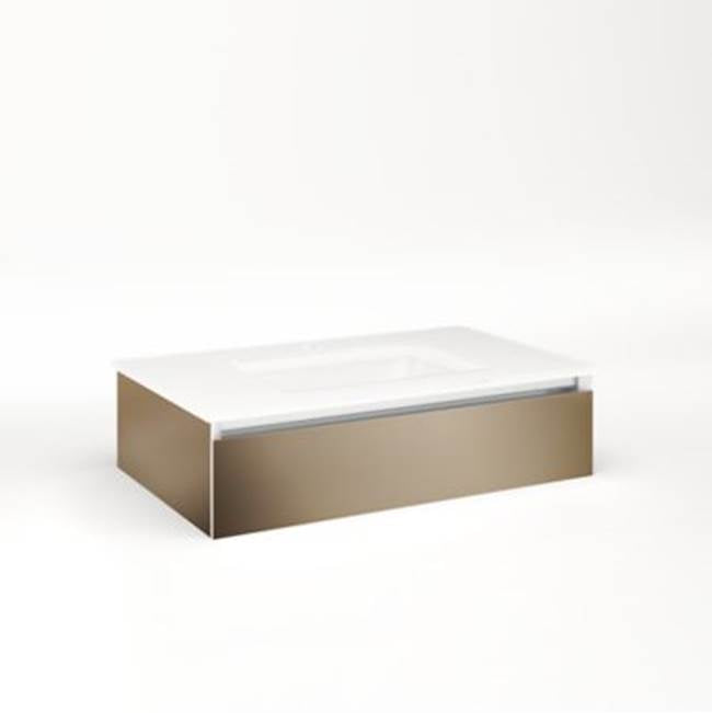 Robern - Cartesian, 30X7.5X18,Sat Brnz,Tip, Snl - Satin Bronze
