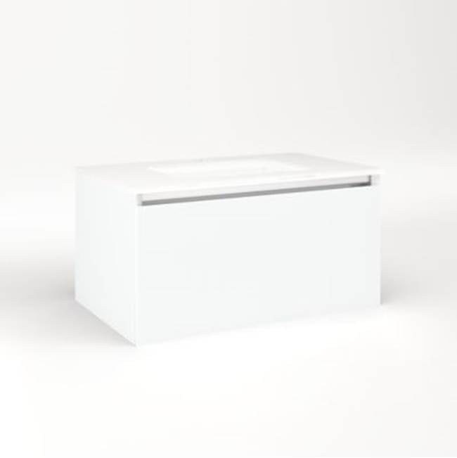 Robern - Cartesian, 30X15X18,Mat Wht,Full, Snl - Matte White