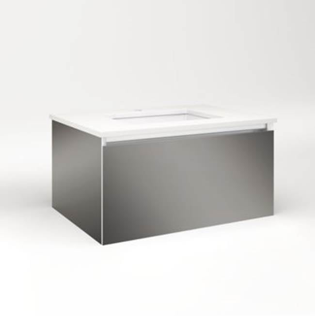 Robern - Cartesian, 30X15X21,Tgm,Full, Snl - Tinted Gray Mirror