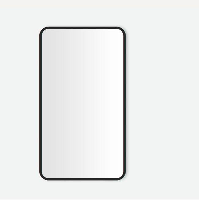 Robern - CAB, ROUND CORNER METAL 2034D4, MAT BLCK - Matte Black